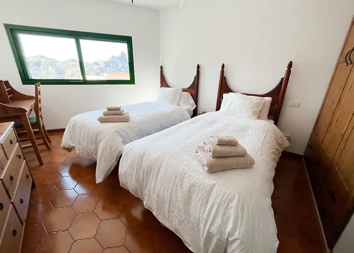 Central House At Tejeda\'S Heart With Amazing View
